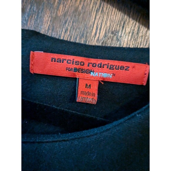 4/$12 Narciso Rodriguez Medium Color Block Knit Dress - Picture 4 of 6